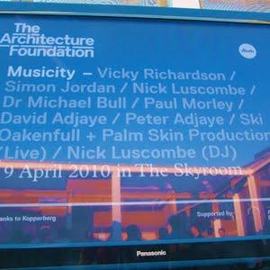 Musicity Live @ The Architectural Foundation Musicity Live @ The Architectural Foundation