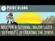 Ableton 9 Tutorial: Major Lazer 'Get Free' - EMC2 Video Part 2 - Recreating The Synth